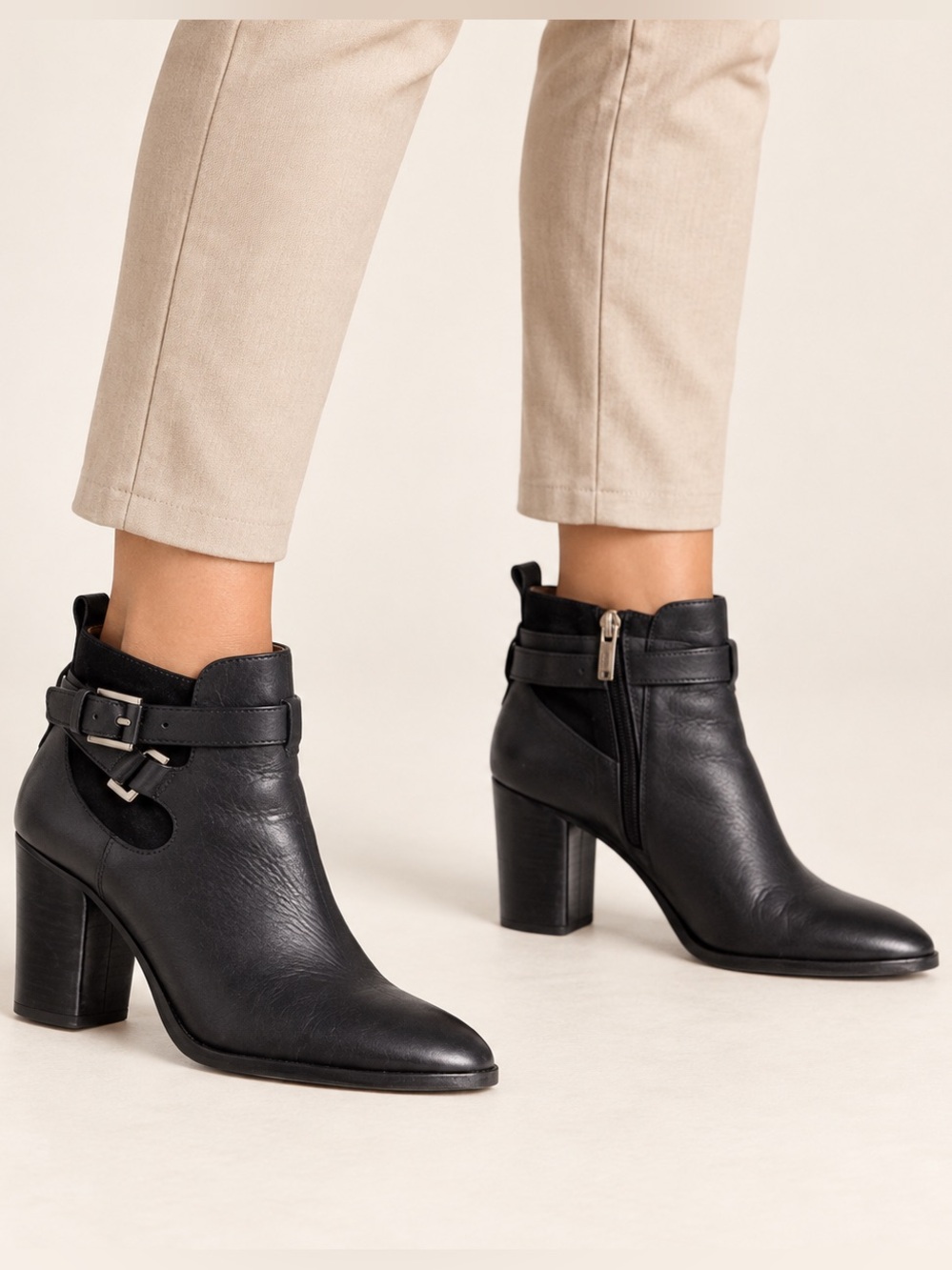 Louise et Cie Leather Boots Vianne Ankle Boots. Size 6.5